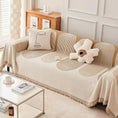 Load image into Gallery viewer, Double-Sided Chenille Couch Slipcovers in beige for ultimate comfort