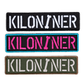 Bild in Galerie-Betrachter laden, KILONINER STENCIL Militär Morale Patch 4 Zoll breit bestickter Hakenverschluss für taktische Westen
