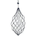 Cargar la imagen en la vista de la galería, Gatsby Nylon Hay Net, navy blue diamond-mesh hay bag net