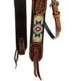 Bild in Galerie-Betrachter laden, WD Tack Turquoise Rust Beadwork Browband Headstall - Aztec Accents by Mayatex