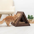 Bild in Galerie-Betrachter laden, Zenith Pet Luxury Dark Walnut Wooden Cat House With Sturdy Frame Ideal For Modern Home Decor by Enjoy The Wood