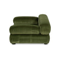 Load image into Gallery viewer, Marcel Upholstered Modern Small to Medium Pet Bed For Dogs and Cats Olive Green Velvet by HouseOfZazla