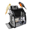 Charger l'image dans la visionneuse de la galerie, PAWFECTJEE Portable Bird Carrier Backpack - Ideal Bird Travel Carrier for Parrot Finch Sparrow - Bird Backpack with Portable Cage - from For Animals, With Love