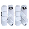 Load image into Gallery viewer, Professionals Choice SMB-3 Sports Medicine Boot | 360 Degrees of Impact Protection | Support for The Suspensory System | Value 4-Pack | Large White - from For Animals, With Love