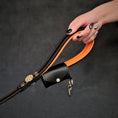 Bild in Galerie-Betrachter laden, Bestia Designer Italian Nappa Leather Poop Bag Holder Case by Bestia Dog Gear