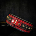 Load image into Gallery viewer, The "Balteus" red collar - Pet Collars & Harnesses from Bestia Dog Gear