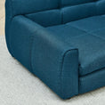 Load image into Gallery viewer, Soft and Comfortable Pet Bed for Big and Oversized Dogs - Dark Blue by HouseOfZazla