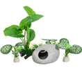 Charger l'image dans la visionneuse de la galerie, Vtapliea Aquarium Plants Fish Tank Decorations 6.6 inch Plastic Artificial Plant Goldfish Stone Cave Betta Fish Hides/Rest - from For Animals, With Love