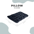 Load image into Gallery viewer, Enjoy The Wood Wall Compatible Cat Sleeping Pillow - Black Modular by Enjoy The Wood
