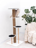 Load image into Gallery viewer, BellaPet Compact Eco Friendly Cat Climbing Tower With Twine Wrap by Enjoy The Wood
