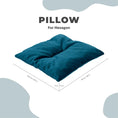 Charger l'image dans la visionneuse de la galerie, Cat Cushion Pillow Emerald Modular Designed For Wood Hexagon Shelves by Enjoy The Wood