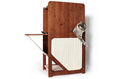 Bild in Galerie-Betrachter laden, The Overlook bamboo cat condo by Catastrophic Creations with beige scratch panel