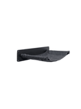 Load image into Gallery viewer, Cat Hammock Shelf with charcoal fabric hammock on a wood wall mount