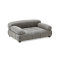 Load image into Gallery viewer, Marcel Upholstered Modern Pet Bed, Small to Medium Dog or Cat Uptown Gray Performance Velvet by HouseOfZazla