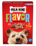 Charger l'image dans la visionneuse de la galerie, Milk-Bone Flavor Snacks small dog biscuits in a red bag with dog photo