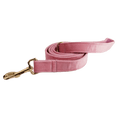Load image into Gallery viewer, Pink Velvet Dog Harness And Leash Set Personalized Soft Durable Fit by DDPaws