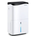 Gallery viewerに画像を読み込む, Humidifier by Costway, white vertical unit with black top and blue water level window.