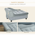 Bild in Galerie-Betrachter laden, PawHut Luxury Fancy Dog Bed for Small Dogs with Hidden Storage by HouseOfZazla