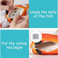Carica l'immagine nel visualizzatore della galleria, Stevvex Interactive Electric Flopping Cat Toy Fish Plush Mouse Set by Stevvex