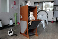 Bild in Galerie-Betrachter laden, The Overlook bamboo cat condo with multi-level platforms and a ramp