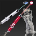 Cargar la imagen en la vista de la galería, STEVVEX Interactive USB Rechargeable LED Laser Pointer Toy Pets Red by Stevvex