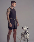 Load image into Gallery viewer, Runners Rove Olive Green Reflective Running Hands-Free Leash 6-Foot by Runner's Athletics