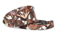 Bild in Galerie-Betrachter laden, Butterfly Print Italian Leather Collar And Leash Set by Allysa Payne Beverly Hills