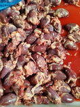 Load image into Gallery viewer, Duck hearts from Naked Beasts ABF, limited edition; dozens of small dark red hearts with fat.