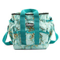 Load image into Gallery viewer, Jeffers Expressions Deluxe horse grooming bag with adjustable teal strap and turquoise marbled pattern