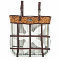Bild in Galerie-Betrachter laden, Jeffers Expression Horse Fan Bag with brown decorative top and metal-cage fan