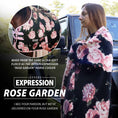 Load image into Gallery viewer, Jeffers Expression Rose Garden oversized fleece horse blanket with pink floral pattern