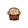 Cargar la imagen en la vista de la galería, Stud Muffin Embroidered Morale Patch With Two Inch By Two Inch Hook Fastener Backing Collection by kiloninerpets