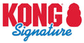 Load image into Gallery viewer, KONG Signature Fetch Dog Toy Balls logo; red KONG lettering with blue signature script