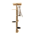 Bild in Galerie-Betrachter laden, Enjoy The Wood Large Cat Tree Light Multi Level Interior Tower by Enjoy The Wood