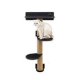 Bild in Galerie-Betrachter laden, Enjoy The Wood Medium Cat Tree Black Stylish Durable Design by Enjoy The Wood