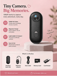 Load image into Gallery viewer, Mini Thumb Camera | Hd Magnetic Mount For Pet Owners - from For Animals, With Love