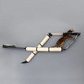 Charger l'image dans la visionneuse de la galerie, The Plateau cat scratcher bed set with beige sisal tubes on a wall-mounted cat tree by Catastrophic Creations.
