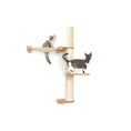Bild in Galerie-Betrachter laden, The Crow's Nest wall cat condo scratcher with hammock and sisal rope post
