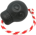 Load image into Gallery viewer, USA-K9 Magnum Skull Black Durable Rubber Chew Toy Extreme Chewers by SodaPup/True Dogs, LLC