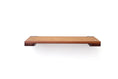 Bild in Galerie-Betrachter laden, Wall Mounted Cat Shelf; brown wooden cat perch with visible mounting screws