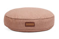 Bild in Galerie-Betrachter laden, Round Pet Bed Pittie Pink Plush Recycled Plastic Fill by DC-The Houndry