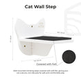 Load image into Gallery viewer, Enjoy The Wood Pristine White Wooden Cat Step Secure Durable Landing by Enjoy The Wood