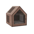 Charger l'image dans la visionneuse de la galerie, PawComforts Premium Dog House Bed With Soft Hypoallergenic Cushion For Indoor Wooden Abode Rest by Enjoy The Wood