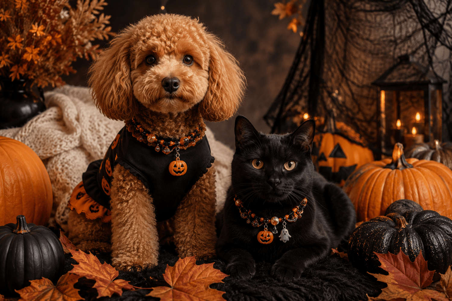 The ''Haunted'' harness LIMITED - Pet Collars & Harnesses from Bestia Dog Gear