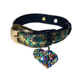 Cargar la imagen en la vista de la galería, Beaded Art Deco Snake Collar In Multi Color With Gold Hardware by Allysa Payne Beverly Hills
