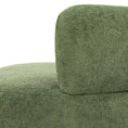 Charger l'image dans la visionneuse de la galerie, Shep 36' Curved Dog Sofa Bed Medium Moss Green Fleeced Teddy by HouseOfZazla
