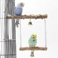 Bild in Galerie-Betrachter laden, Parrot V 11 Solid Wood Pole Swing Grinding Claw Toy Bird Stand Rod Perches Small Medium Large Various Sizes Colors by Sell My Stuff
