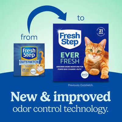 FreshStep Outstretch Unscented Cat Litter (21lb)