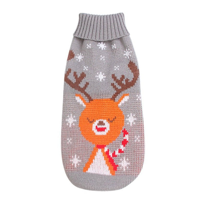Holiday Knit Turtleneck Dog &amp; Cat Sweater – photo 6