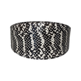Gallery viewerに画像を読み込む, Elegant Snake Collar 3 In Silver Hardware Black White by Allysa Payne Beverly Hills
